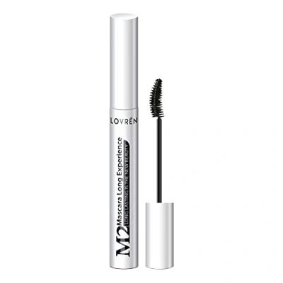 Abbildung von Lovren Mascara M2 Long Experience, langhaltend, nickel und arabenenfrei, dermatologisch phthalatologisch getestet, wasserfest, schmutzabweisend, schwarz, 10 ml