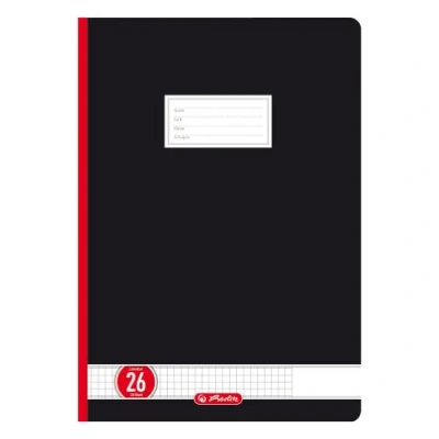 Abbildung von 10 x Herlitz Schulheft A4 20 Blatt kariert Rand Oberschule FSC Mix