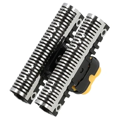 Abbildung von vhbw Klingenblock kompatibel mit Braun Flex Integral 5000, 5005, 5010, 5015, 5311, 5312, 5314, 5315, 5316, 5410, 5414, 5415, 5416, 5443, 5444 Rasierer Schwarz Silber