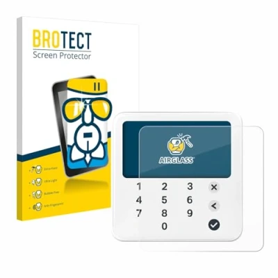 Abbildung von BROTECT Schutzglas für SumUp Solo Lite Schutzfolie Panzer Folie Glas [Extrem Kratzfest 9H, Anti Fingerprint, Ultra Transparent]