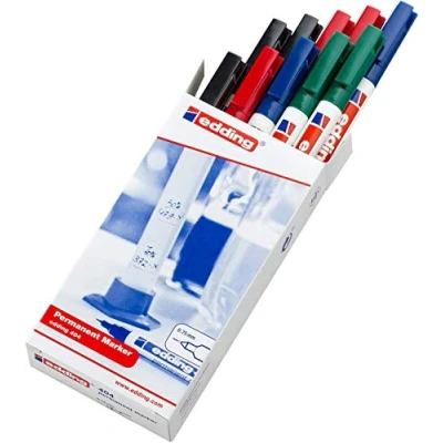 Abbildung von edding Permanentmarker 404, (10 tlg), extrafein