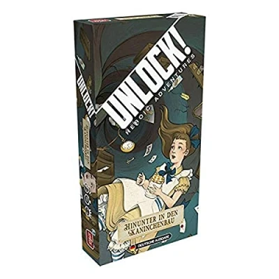 Abbildung von Asmodee Spiel Unlock! Hinunter in den Kaninchenbau