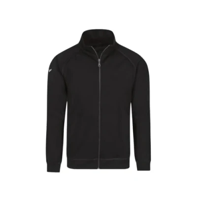 Abbildung von Trigema Herren 637105 Raglanjacke, Schwarz (Schwarz 008), S
