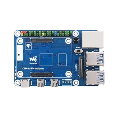 Abbildung von Coolwell CM4 to Pi 4B Adapter for Raspberry Pi, Use Reproduce The Original Appearance of 4B, Alternative Solution