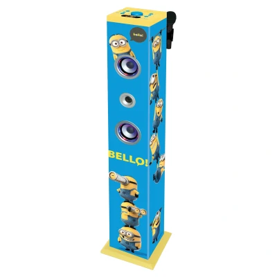Abbildung von Lexibook Leistungsstarker Turm Drahtloslautsprecher mit Mikrofon Minions