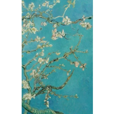 Abbildung von Van Gogh Notebook: Almond Blossom, 1890 (Van notebook, journal, journal for girls, women, prompts)