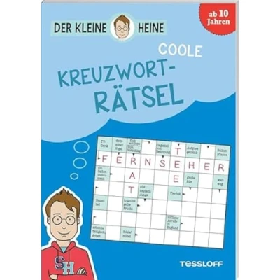 Abbildung von Der kleine Heine. Coole Kreuzworträtsel / Schwedenrätsel, Bilderrätsel, Brückenrätsel uvm./ ab 10 Jahren: Knifflige Rätsel für Kinder Jahren