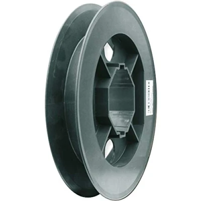 Abbildung von SCHELLENBERG Rollladen Gurtscheibe &quot;Maxi für 23 mm Gurtbreite und 60 Achtkantwelle&quot;, (1 St.), passendes Rollladenkasten Zubehör, Durchmesser der Scheibe 17 cm