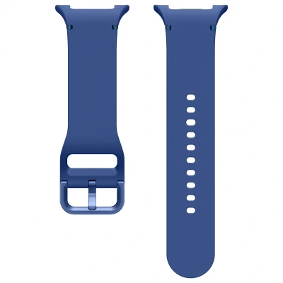 Abbildung von Samsung Sport Band (S/M) ET SNL32 für die Galaxy Watch8 Classic, Uhrenarmband, Armband, Original Zubehör, elastisch, langlebig, guter Sitz, Blue
