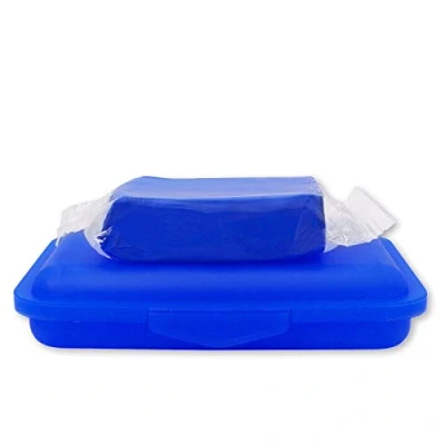 Abbildung von ABACUS® 200 g Reinigungsknete für Auto blau mittelstark (4350)