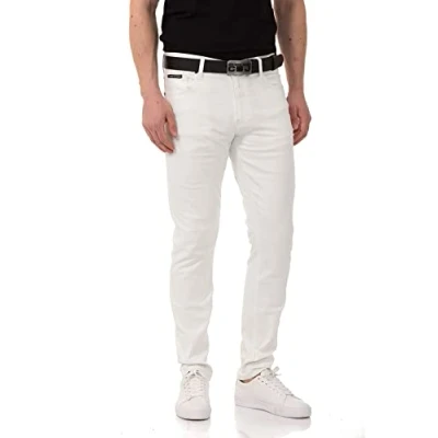 Abbildung von Cipo &amp; Baxx Jeans Slim Fit, Herren, Größe: 30x32, White