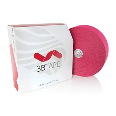 Abbildung von 3B Scientific Kinesiologie Tape Großpackung [31 m x 5 cm] Tape/Übungsband für die Unterstützung von Muskeln und Gelenken, Verbesserung Regeneration, Sport Pink