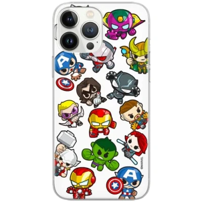 Abbildung von ERT GROUP Handyhülle für Apple iPhone XR Original und offiziell Lizenziertes Marvel Muster Avengers 024 optimal an die Form des Handy angepasst, hülle aus TPU