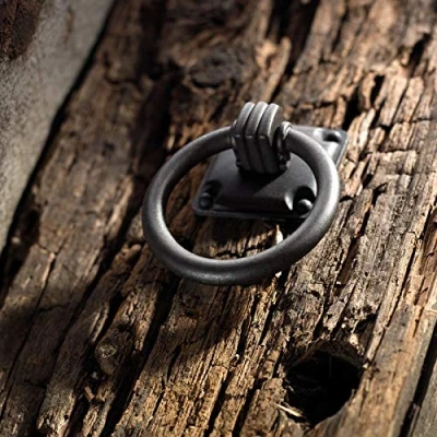 Abbildung von SO TECH® Möbelgriff TORRO Länge 48 mm Eisen antik vintage Stilgriff Griff, Landhausgriff Schrankgriff Schubladengriff incl. Schrauben
