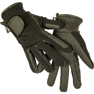 Abbildung von HKM Erwachsene 1218 Reithandschuhe Winter, Winterreithandschuhe, Kinder 6 12 Unisex XS XXL Hose, 9100 schwarz, 10