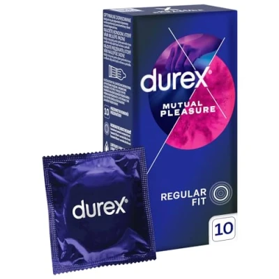 Abbildung von Durex Mutual Pleasure Kondome für einen gemeinsamen Höhepunkt (10)