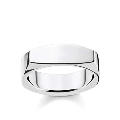 Abbildung von Thomas Sabo Unisex Ring Eckig silber 925 Sterlingsilber TR2279 001 21 48