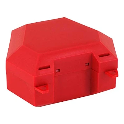 Abbildung von Zahnspangenbox mit Kordel Rot 1 St