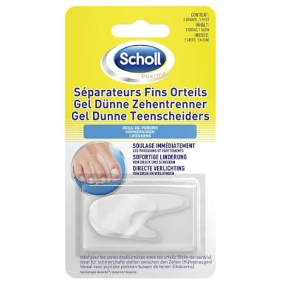 Abbildung von Scholl Set mit 3 Zehenspreizern