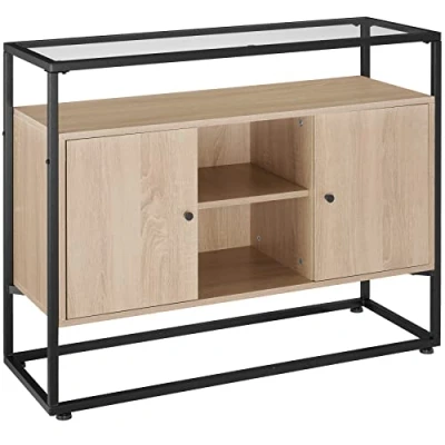 Abbildung von tectake Sideboard Oldham (Sideboard, Montagematerial, Montageanleitung), Höhenverstellbare Kunststofffüße