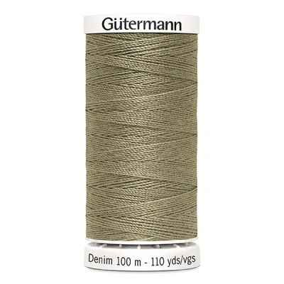 Abbildung von Jeansgarn [2725] 100 m Gütermann khaki grün