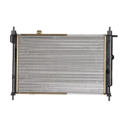 Abbildung von NRF 514647 Kühler, Motorkühlung Aluminium 540 378 34 Kühlrippen mechanisch gefügt OPEL: Astra F Caravan, CC, Limousine