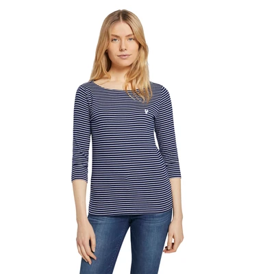 Abbildung von TOM TAILOR 3/4 Arm Shirt mit Streifenmuster