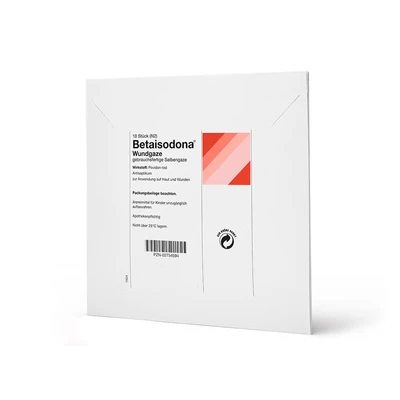 Abbildung von Betaisodona Wundgaze 10x10 cm 10 St