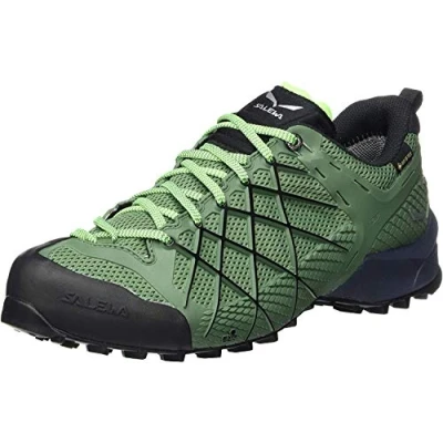 Abbildung von Salewa Wildfire Gore Tex Herren Zustiegsschuhe, Grün, 10
