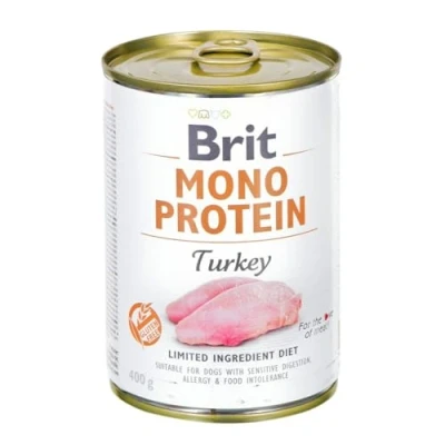 Abbildung von Brit Blik Care Mono Protein 400 g Hundefutter Pute...
