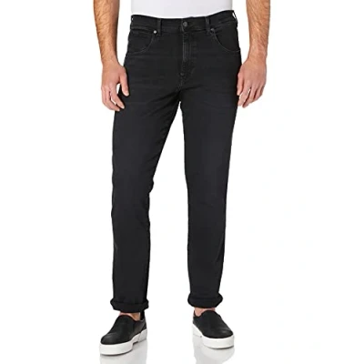 Abbildung von Wrangler Herren Texas Slim Jeans, Black Crow, 38W / 30L