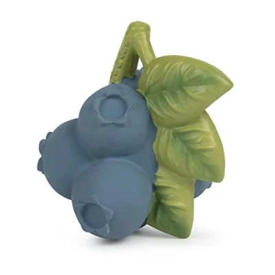 Abbildung von Oli &amp; Carol Baby Beißring aus Naturkautschuk, Jerry the Blueberry, 9 cm