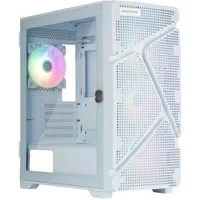 Abbildung von Enermax MarbleShell Mesh MS31 ARGB Midi Tower Gaming PC Gehäuse 4x PWM 12cm Lüfter 2x USB3.0 und USB 3.2 Typ C Snow White; ECA WW