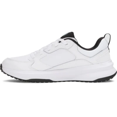 Abbildung von Under Armour Herren Ua Charged Edge Sneaker, Weiß, Schwarz, Jaspisblau, 44.5 EU