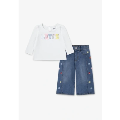 Abbildung von Levi&#039;s SET Jeans Relaxed Fit für Kinder, Größe: 68, blanc de