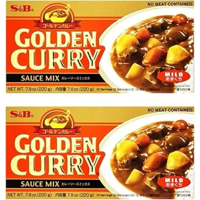 Abbildung von S&amp;B Golden Japanese Curry Mild (2 Stück)