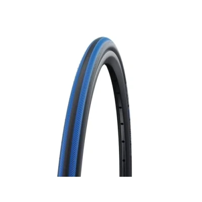 Abbildung von Schwalbe Reifen Rightrun HS387 Draht 24x1.00 25 540 sw/bl.Streifen KG 2Gr NMC