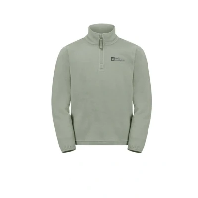 Abbildung von Jack Wolfskin Taunus Halfzip Fleecepullover für Kinder, Größe: 128, Mint leaf