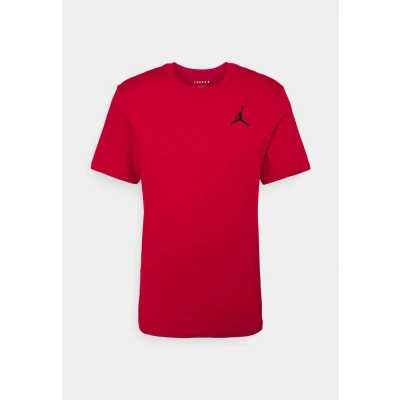 Abbildung von Jordan Jumpman CREW Tshirt basic, Herren, Größe: 3XL, Gym red/black