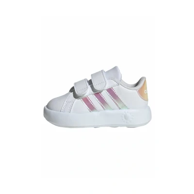 Abbildung von adidas Unisex Baby Grand Court 2.0 Shoes Kids Tennisschuhe, FTWR White/Crystal Jade/Clear pink, 23.5 EU