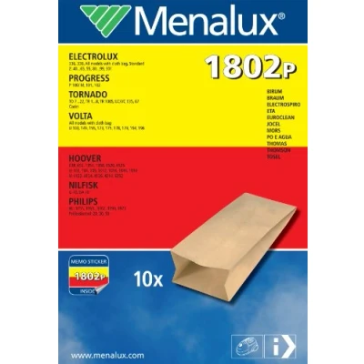 Abbildung von Electrolux Stofzuigerzak menalulx 1802p 10 bags z301 z99 9001966374
