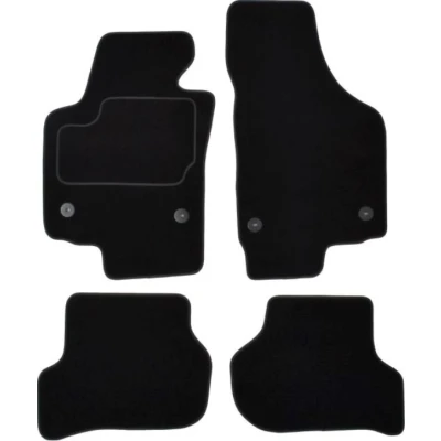 Abbildung von MAMMOOTH A041 SET30 PRM 01 Fußmattensatz Textil vorne und hinten 4 schwarz SEAT: Altea XL,