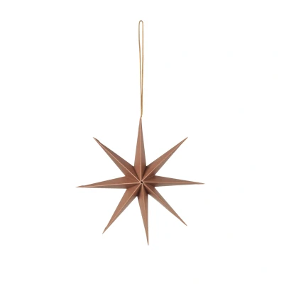 Abbildung von Broste Copenhagen STAR Papierhänger S indian tan 15 cm