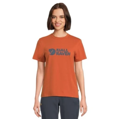 Abbildung von Fjallraven 87146 243 Logo Tee W T Shirt Damen Terracotta Brown Größe XL