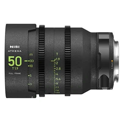 Abbildung von NiSi Athena 50mm T1,9 Prime Cine Objektiv Vollformatobjektiv für Sony E Mount