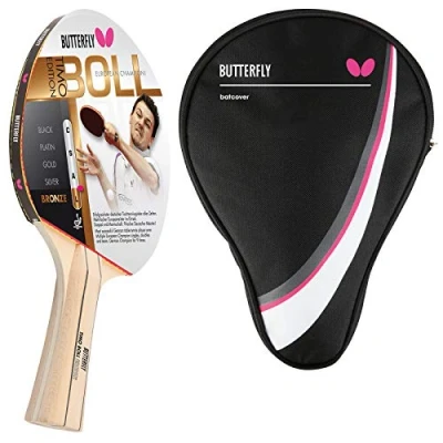 Abbildung von Butterfly 1x Timo Boll Bronze 85010 Tischtennisschläger + Hülle Drive Case