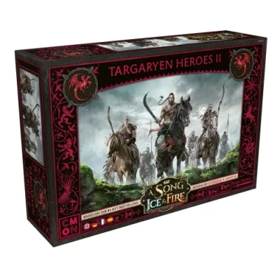 Abbildung von CMON, A Song of Ice &amp; Fire Helden von Haus Targaryen II, Erweiterung, Tabletop, 2 Spieler, Ab 14+ Jahren, 45+ Minuten, Deutsch, Mehrsprachig