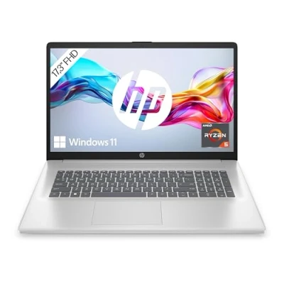 Abbildung von HP Laptop / 17,3&quot; FHD Display AMD Ryzen 5 7520U 16GB DDR5 RAM 512GB SSD Radeon Grafik Windows 11 QWERTZ Silber inkl. 25 GB Dropbox Speicher für 12 Monate