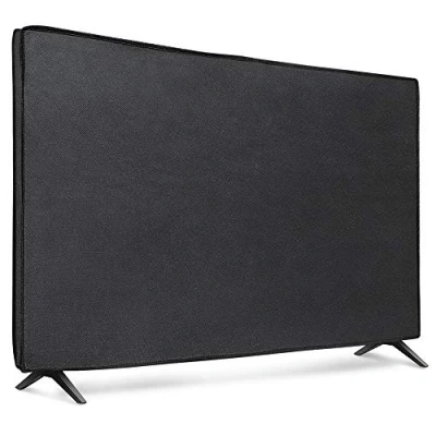 Abbildung von kwmobile 55&quot; TV Hülle Indoor Fernseher Bildschirmschutz Abdeckung Bildschirm Staubschutzhülle Schwarz