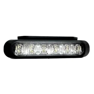 Abbildung von MelTruck® LED Frontblitzer BLAU 6 Blitzmuster Blitzleuchte ECE R65 E9 EMV Heckblitzer